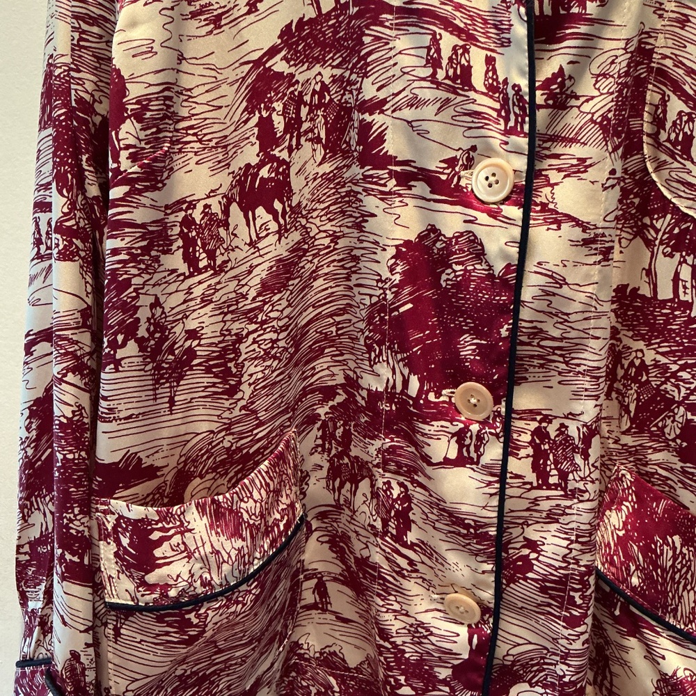 Caron Callahan silk blouse - Picture 3 of 3